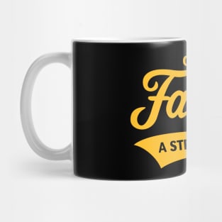 Our Family - A Strong Team (Gold) Mug